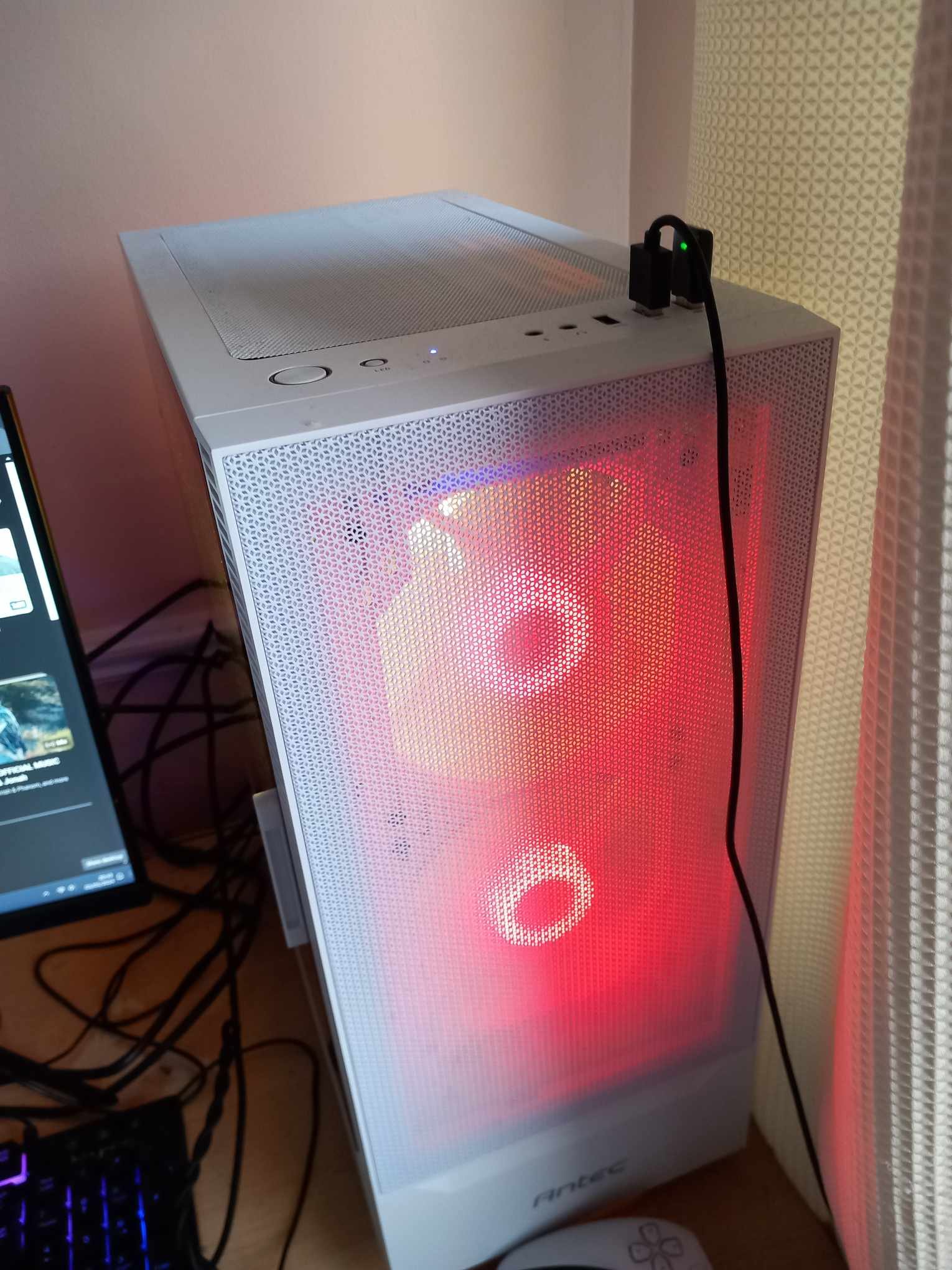 Snow White RGB Gaming Build - No Monitor - Image 3