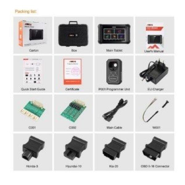 DP500 - All-in-1 Professional Diagnostic Tool for Key programming and ODO adjustment - Image 3