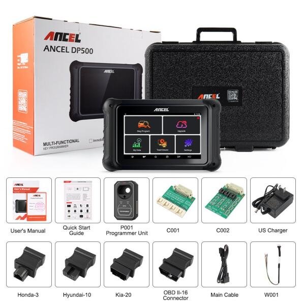 Ancel DP500 - All-in-1 Professional Diagnostic Tool for Key programming and ODO adjustment - Image 19