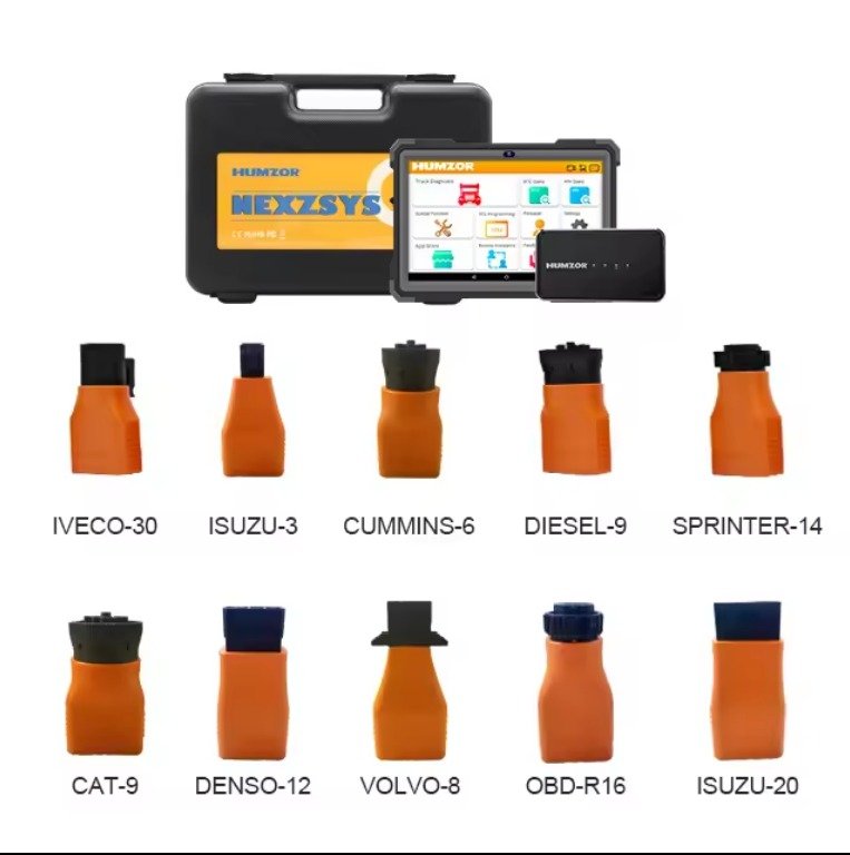 Humzor NS666S – Full system diagnosis tablet & tools - Image 5