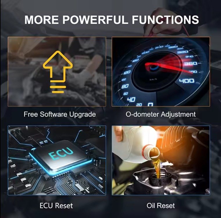 Humzor NS666S – Full system diagnosis tablet & tools - Image 7