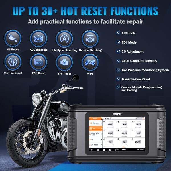 Motorcycle Diagnostic Tool Scanner - MT500 eu - Image 8