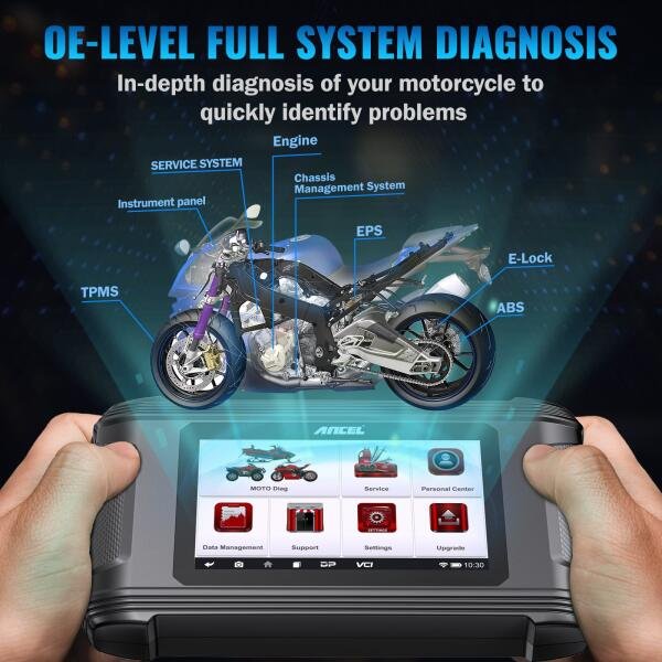 Motorcycle Diagnostic Tool Scanner - MT500 eu - Image 7