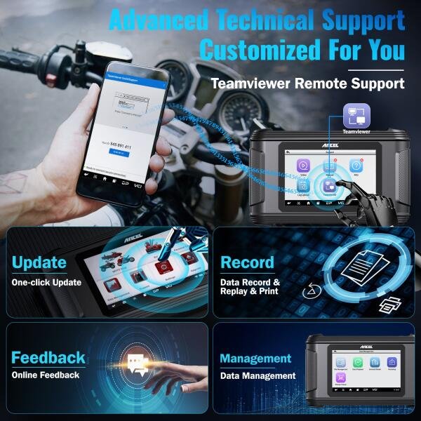 Motorcycle Diagnostic Tool Scanner - MT500 eu - Image 6