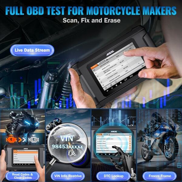 Motorcycle Diagnostic Tool Scanner - MT500 eu - Image 4