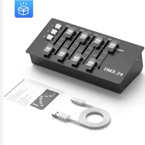 Portable DMX Console MIDI Operator DMX24 Channel