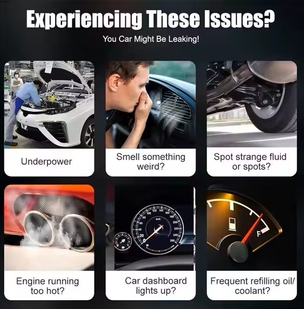 Foxwell SD201 12V Car Smoke Leak EVAP Kit - Image 3