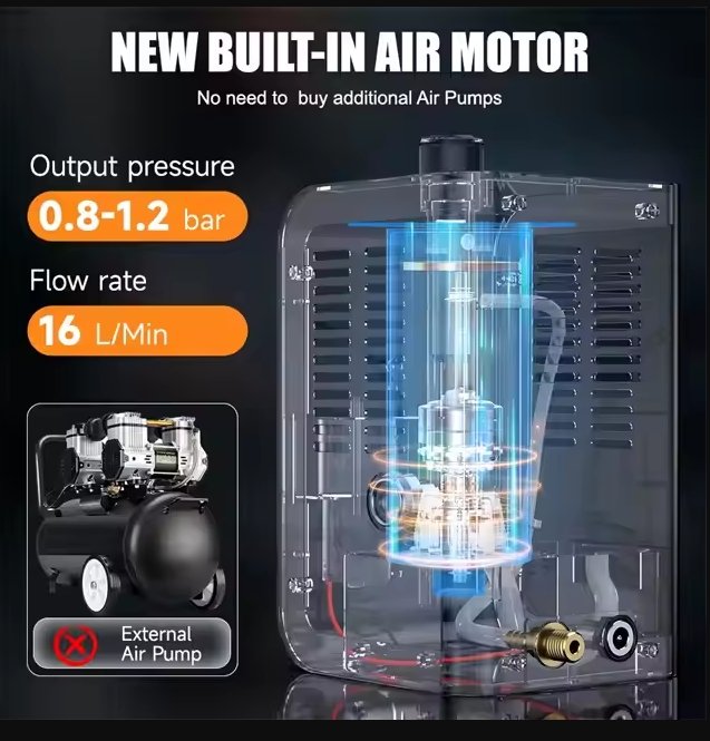 Foxwell SD201 12V Car Smoke Leak EVAP Kit - Image 5