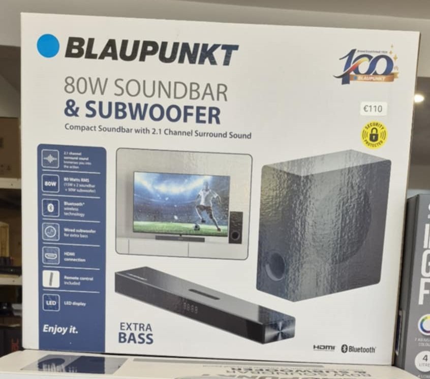 Blaupunkt 80 wt speaker & sub