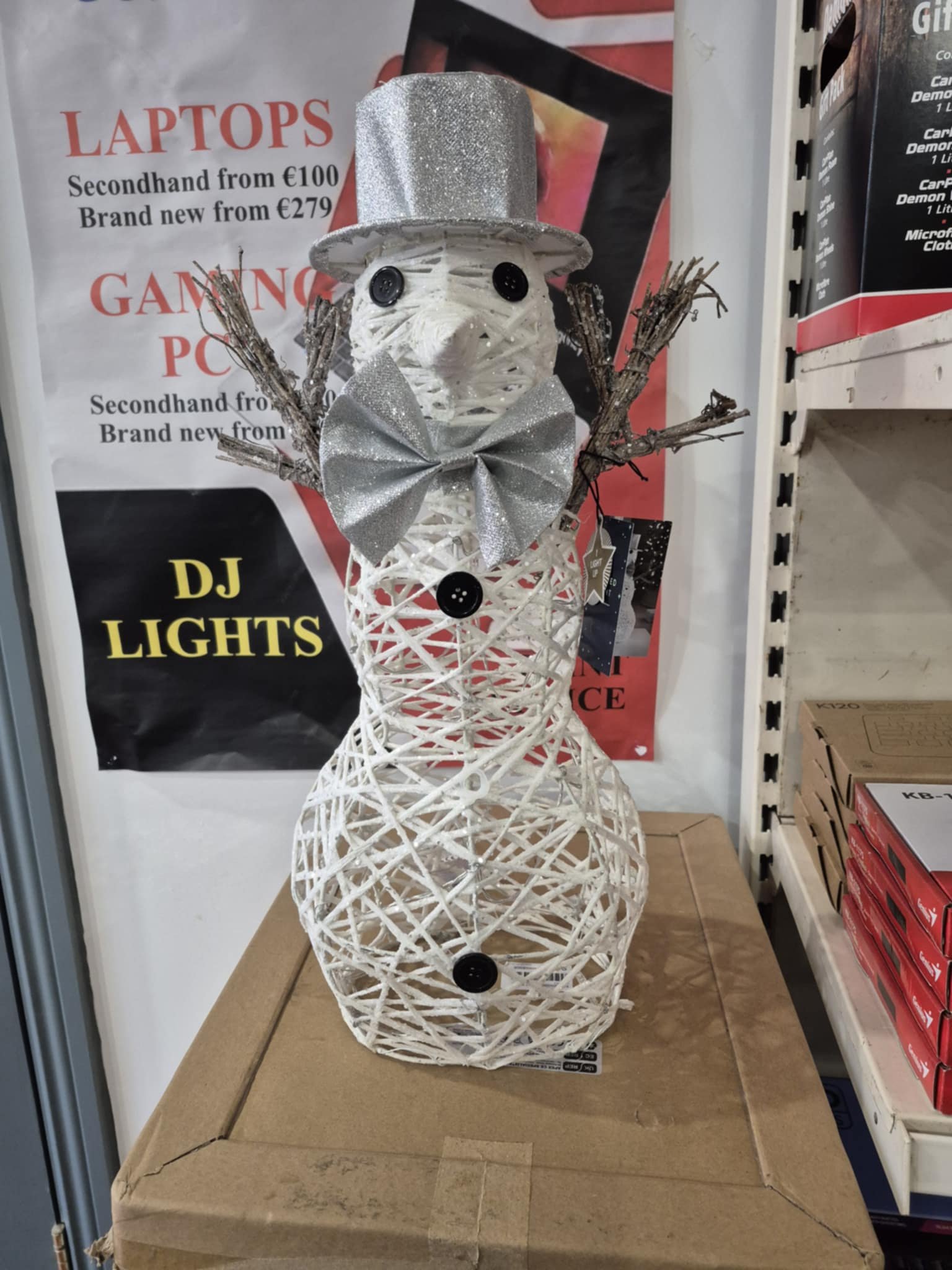 Frosted Nights Snowman